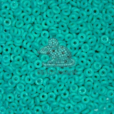 O Beads O-Ring 3.8x1mm Opaque Turquoise 63130 beads mouse