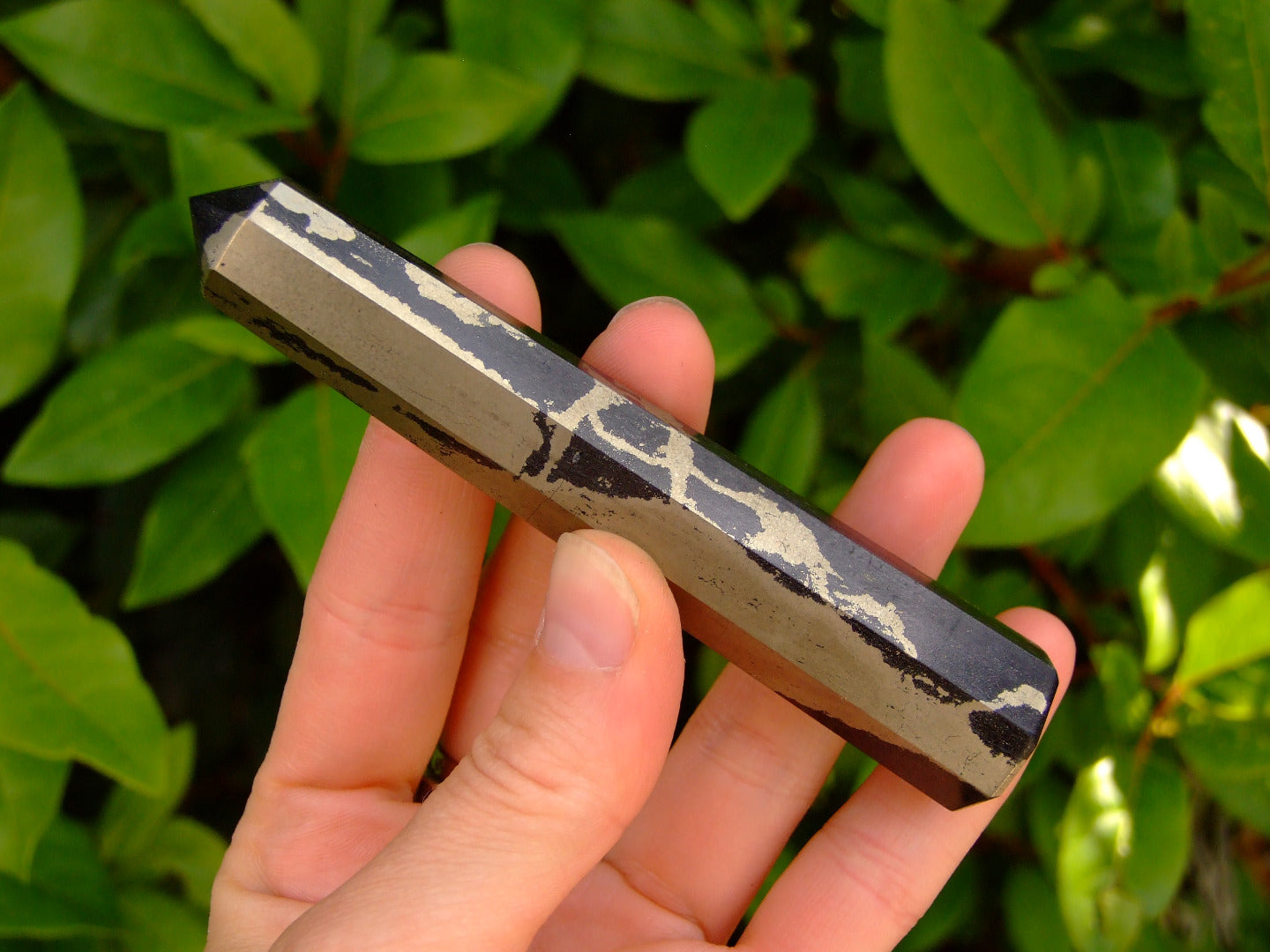 Pyrite Tower Polished Natural Gemstone Crystal Obelisk Michael's UK Jewellery