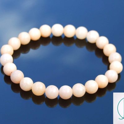 Red Aventurine Natural Gemstone Bracelet 6-9'' Elasticated Michael's UK Jewellery