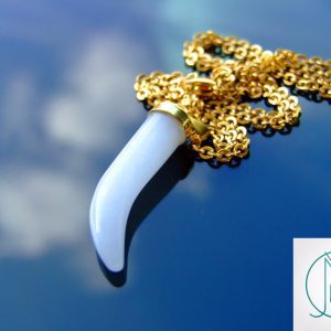 Rock Crystal Natural Gemstone Pepper Pendant Necklace Michael's UK Jewellery