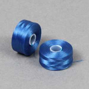 S-Lon AA Thread CAPRI BLUE Beading Thread TEX35 BEADS MOUSE