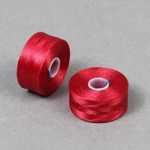 S-Lon D Thread RED Beading Thread TEX45 BEADS MOUSE