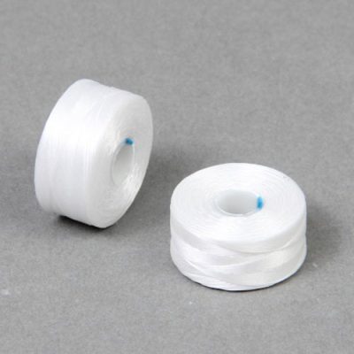 S-Lon D Thread WHITE Beading Thread TEX45 BEADS MOUSE