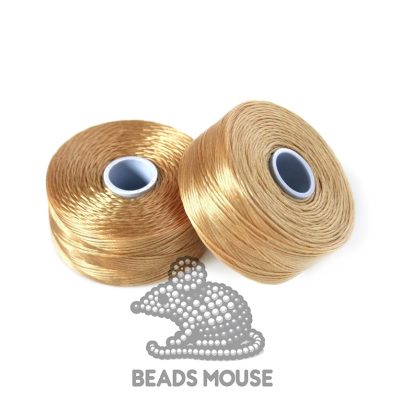 S-Lon D Thread TAN Beading Thread TEX45 BEADS MOUSE