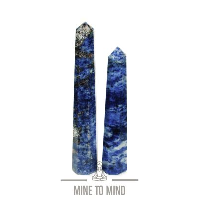 Sodalite Gemstone Obelisk Mine To Mind