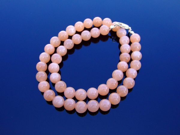 Sunstone Natural Gemstone Necklace 8mm Beaded 16-30inch Michael's UK Jewellery