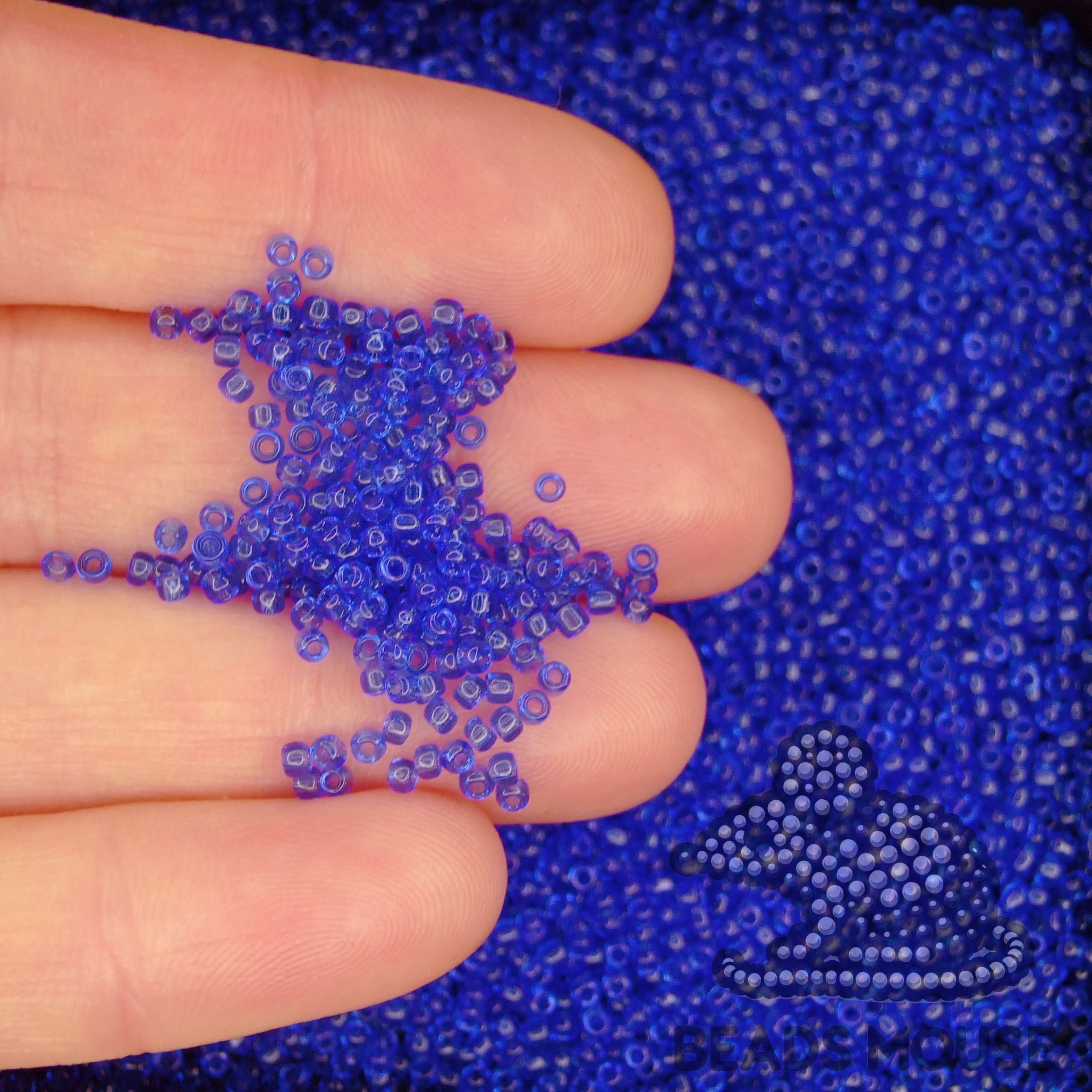 TOHO Beads 942 Transparent Sapphire beadsmouse.co.uk 02