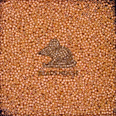 TOHO Beads PF551F PermaFinish Galvanized Matte Rose Gold beadsmouse.co.uk