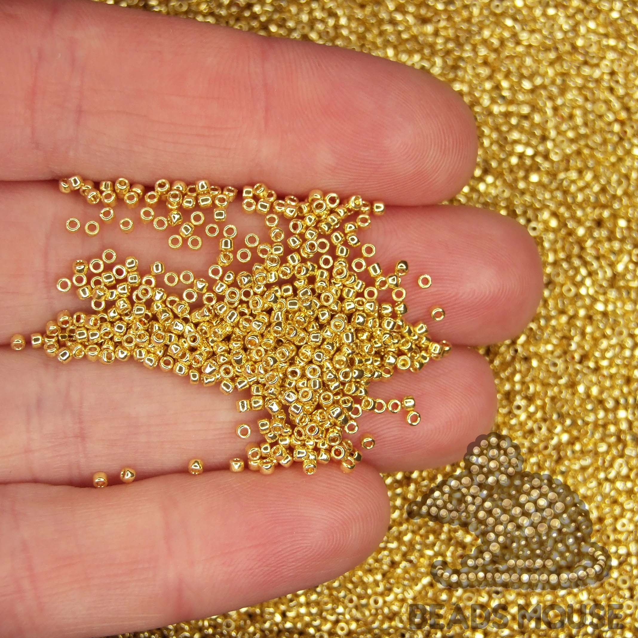 TOHO Beads PF557 PermFinish Galvanized Starlight 15 beadsmouse.c.uk 02