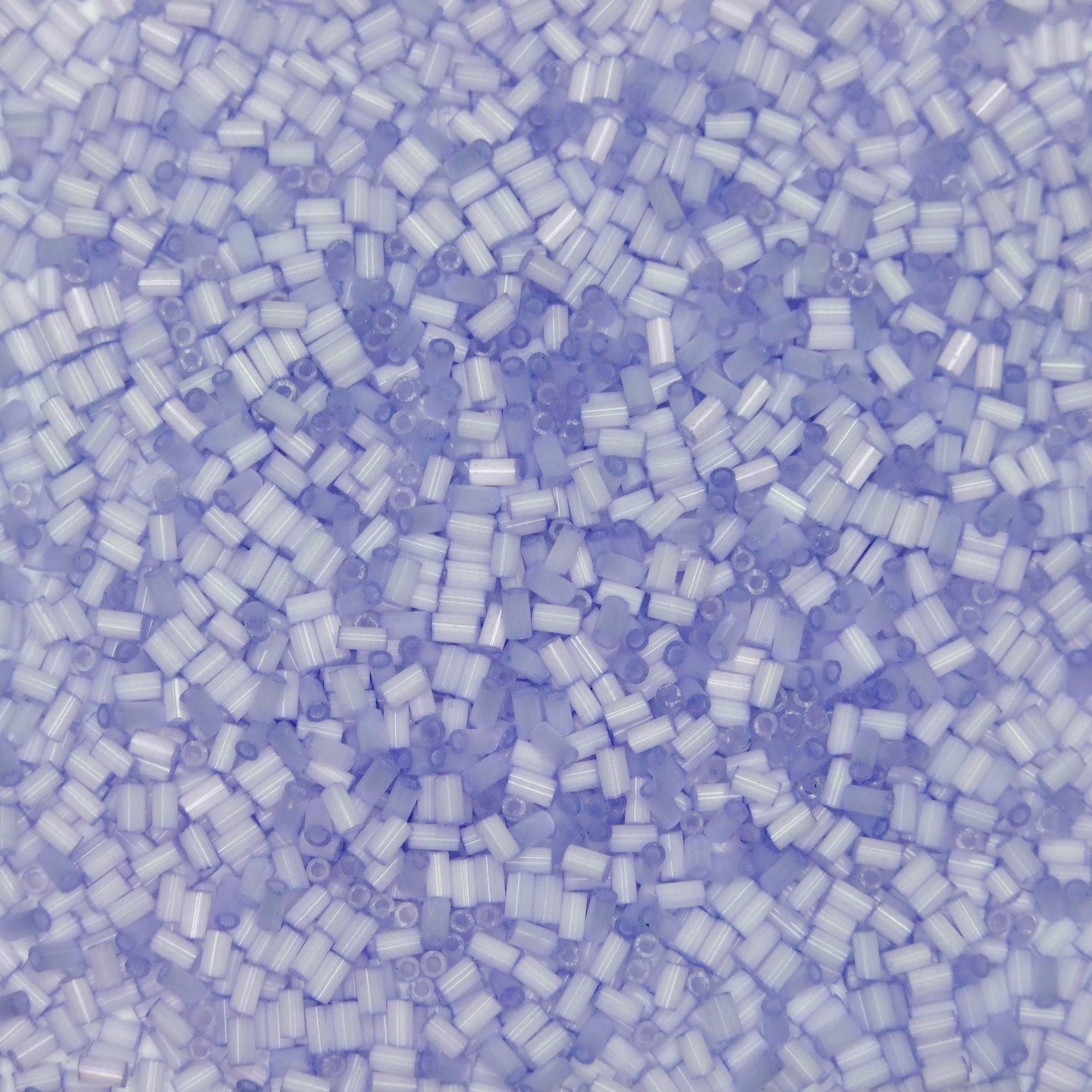 TOHO Bugle Seed Beads 1447 Satin Lilac 3mm beads mouse