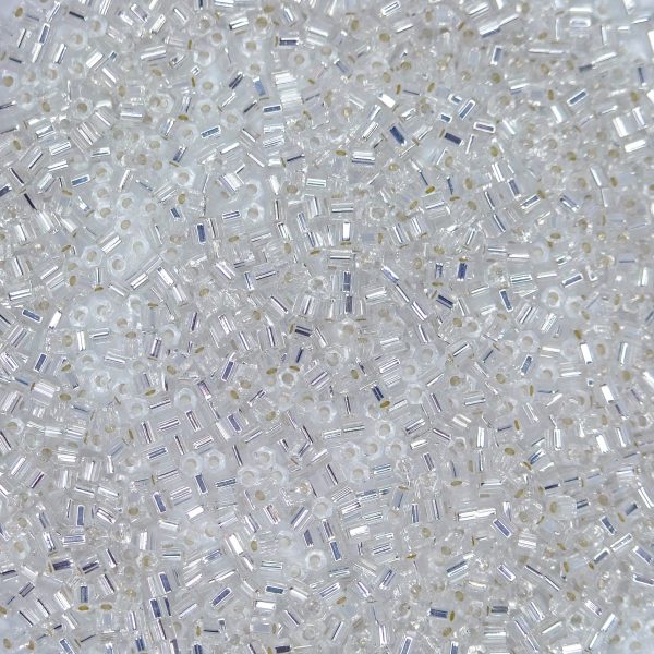 TOHO HEXAGON Beads 21 Silver Lined Crystal beadsmouse.co.uk