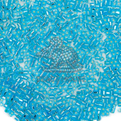 TOHO HEXAGON Beads 23 Silver Lined Aquamarine beadsmouse.co.uk