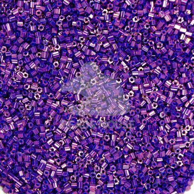TOHO HEXAGON Beads 461 Higher Metallic Grape beadsmouse.co.uk