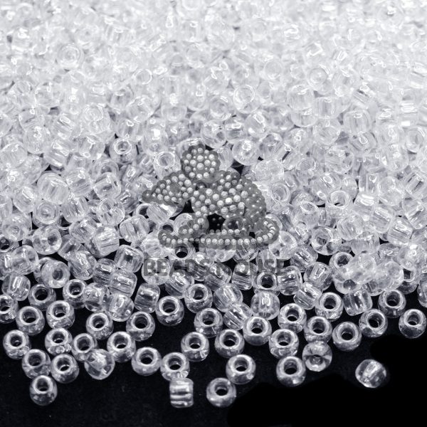 TOHO Seed Beads 1 Transparent Crystal beads mouse