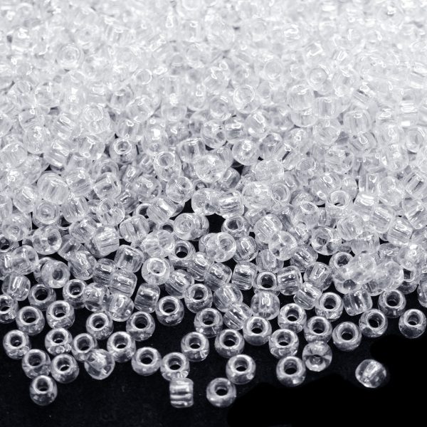 TOHO Seed Beads 1 Transparent Crystal beads mouse