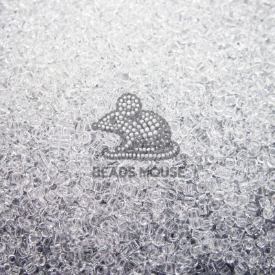 TOHO Seed Beads 1 Transparent Crystal beads mouse