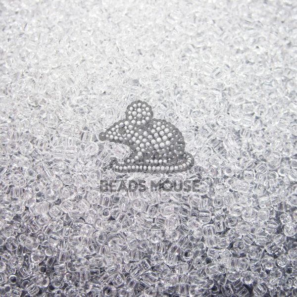 TOHO Seed Beads 1 Transparent Crystal beads mouse