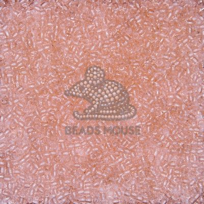 TOHO Seed Beads 11 Transparent Rosaline beads mouse