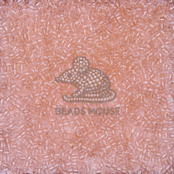 TOHO Seed Beads 11 Transparent Rosaline beads mouse