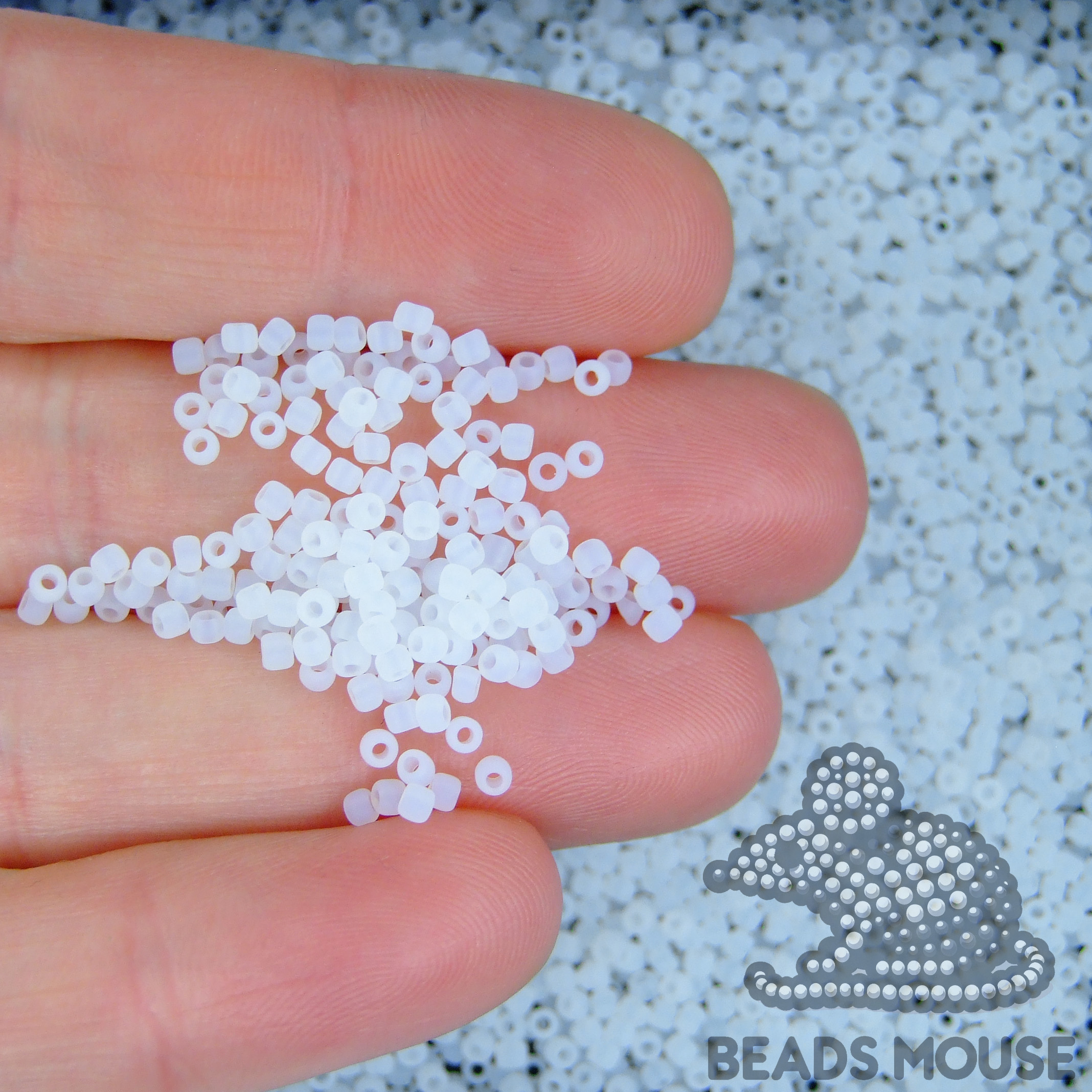 TOHO Seed Beads 141F Ceylon Frosted Snowflake beadsmouse.co.uk 04