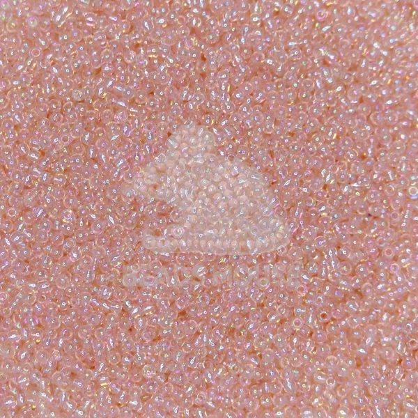 TOHO Seed Beads 169 Transparent Rosaline Rainbow beadsmouse.co.uk