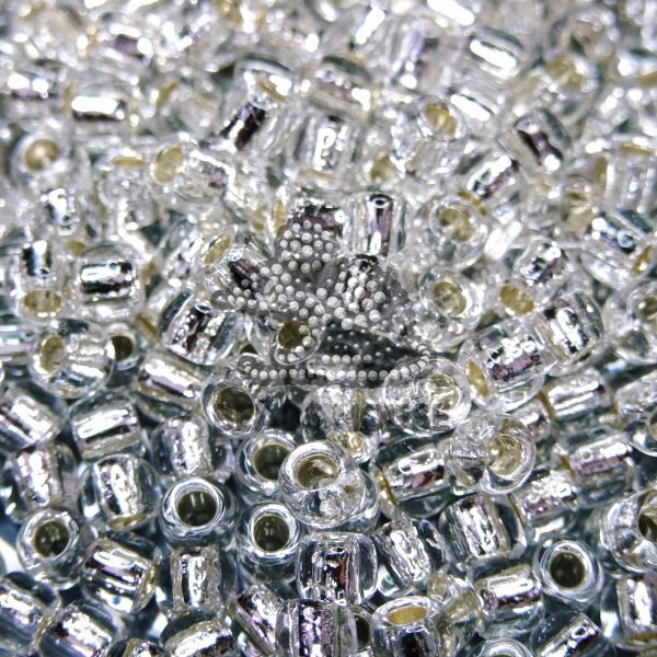 TOHO Seed Beads 21 Silver Lined Crystal beadsmouse beads mouse