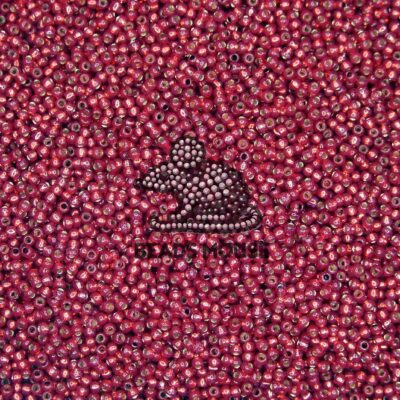 TOHO Seed Beads 2113 Silver Lined Milky Pomegranate beadsmouse.co.uk