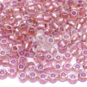 TOHO Seed Beads 267 Inside Color Crystal Rose Gold Lined beadsmouse beads mouse