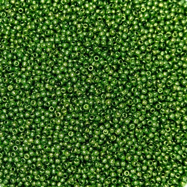 TOHO Seed Beads 333 Gold Lustered Fern 11/0 beadsmouse.co.uk