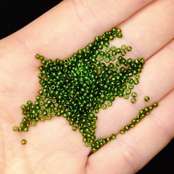 TOHO Seed Beads 333 Gold Lustered Fern 11/0 - Image 3