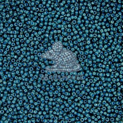 TOHO Seed Beads 374 Transparent Luster Emerald Green Denim Blue beadsmouse.co.uk