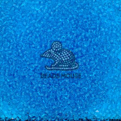 TOHO Seed Beads 3B Transparent Dark Aquamarine 8/0