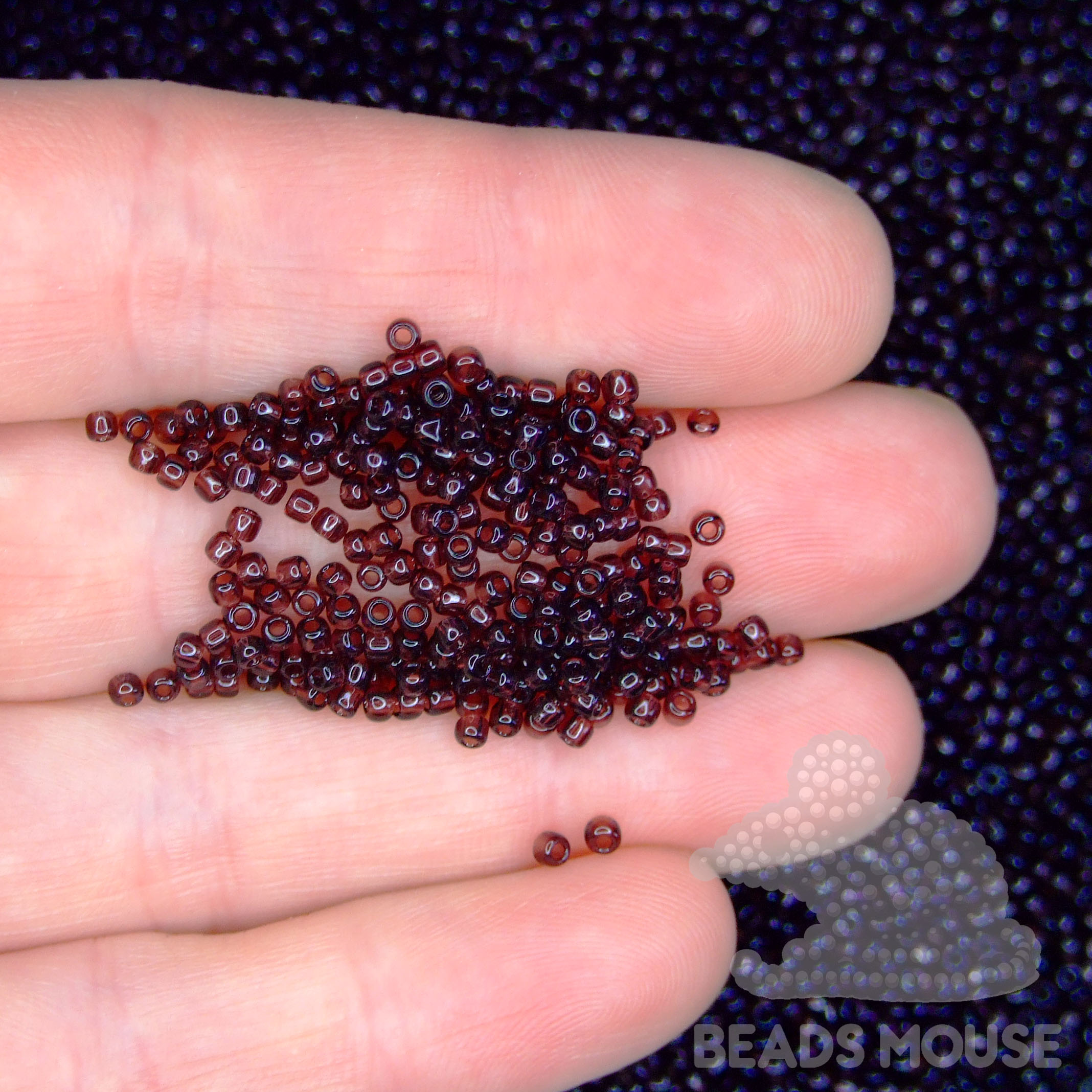 TOHO Seed Beads 6C Transparent Amethyst beadsmouse.co.uk