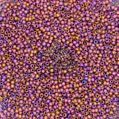TOHO Seed Beads 703 Matte Color Mauve Mocha beadsmouse.co.uk