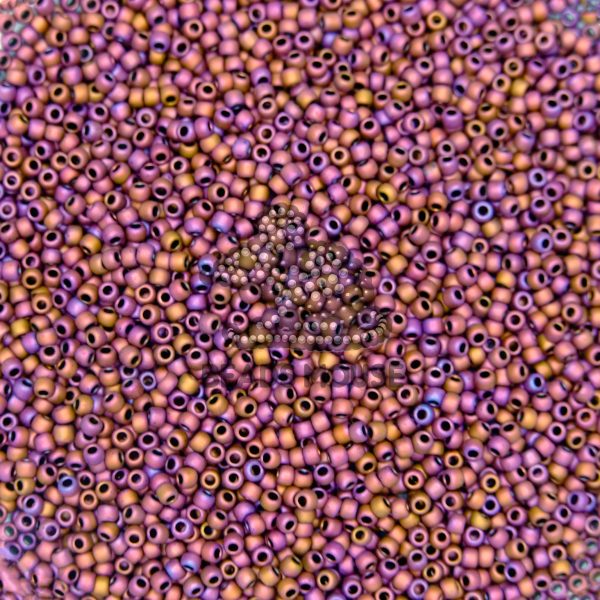 TOHO Seed Beads 703 Matte Color Mauve Mocha beadsmouse.co.uk