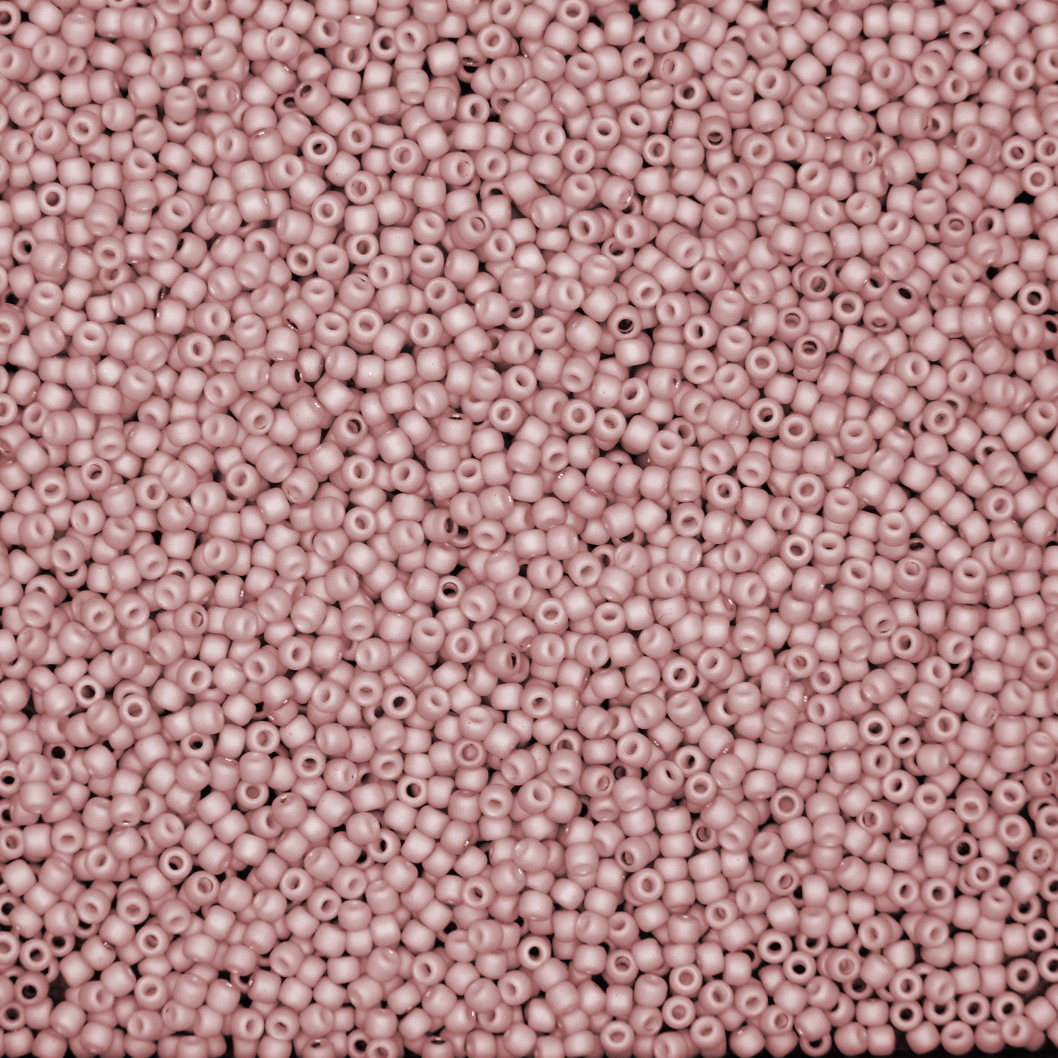 TOHO Seed Beads 764 Opaque Pastel Frosted Shrimp beads mouse
