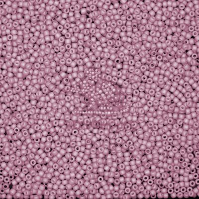 TOHO Seed Beads 766 Opaque Pastel Frosted Light Lilac beads mouse