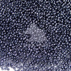 TOHO Seed Beads 81 Metallic Hematite 11/0 beads mouse