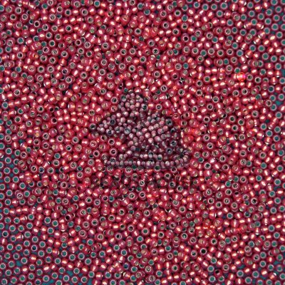 TOHO Seed Beads PF2113 Silver Lined Milky Pomegranate 11/0
