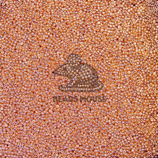 TOHO Seed Beads PF551 PermaFinish Galvanized Rose Gold beadsmouse.co.uk