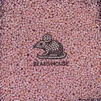 TOHO Seed Beads PF552 PermaFinish Galvanized Sweet Blush 01 beadsmouse.co.uk