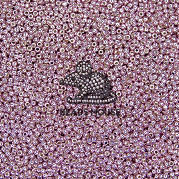 TOHO Seed Beads PF554 PermaFinish Galvanized Lilac beadsmouse.co.uk 02