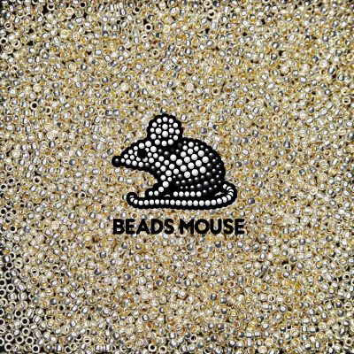 TOHO Seed Beads PF558 PermaFinish Galvanized Aluminium beadsmouse.co.uk