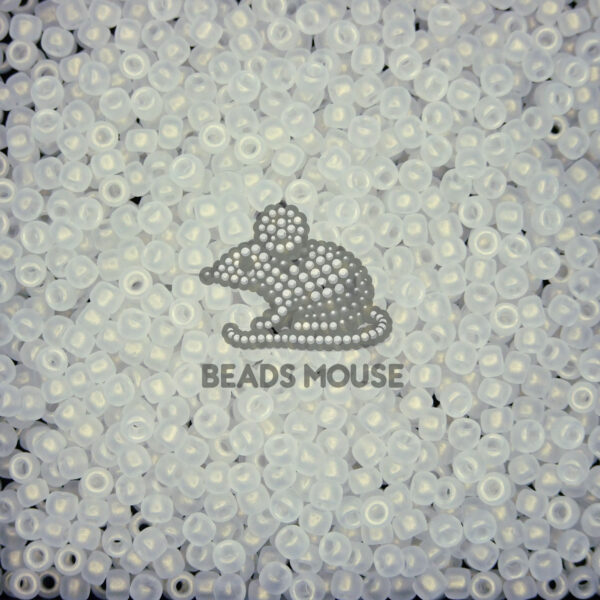 TOHO Seed Beads Y630 HYBRID Sueded Crystal beadsmouse.co.uk