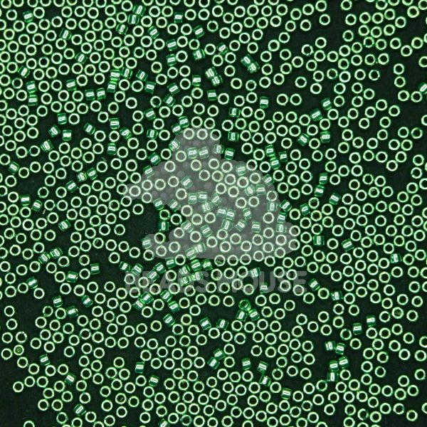 TOHO Treasure Beads PF570 PermFinish Galvanized Mint Green beads mouse