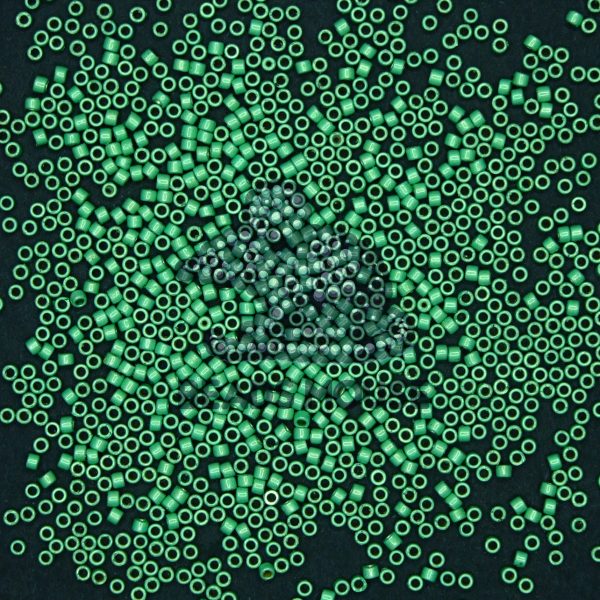 TOHO Treasure Beads PF570F Galvanized Matte Mint Green beads mouse