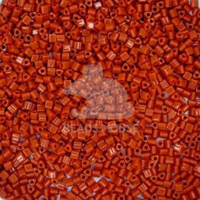 TOHO Triangle Beads 46L Opaque Terra Cotta beadsmouse.co.uk