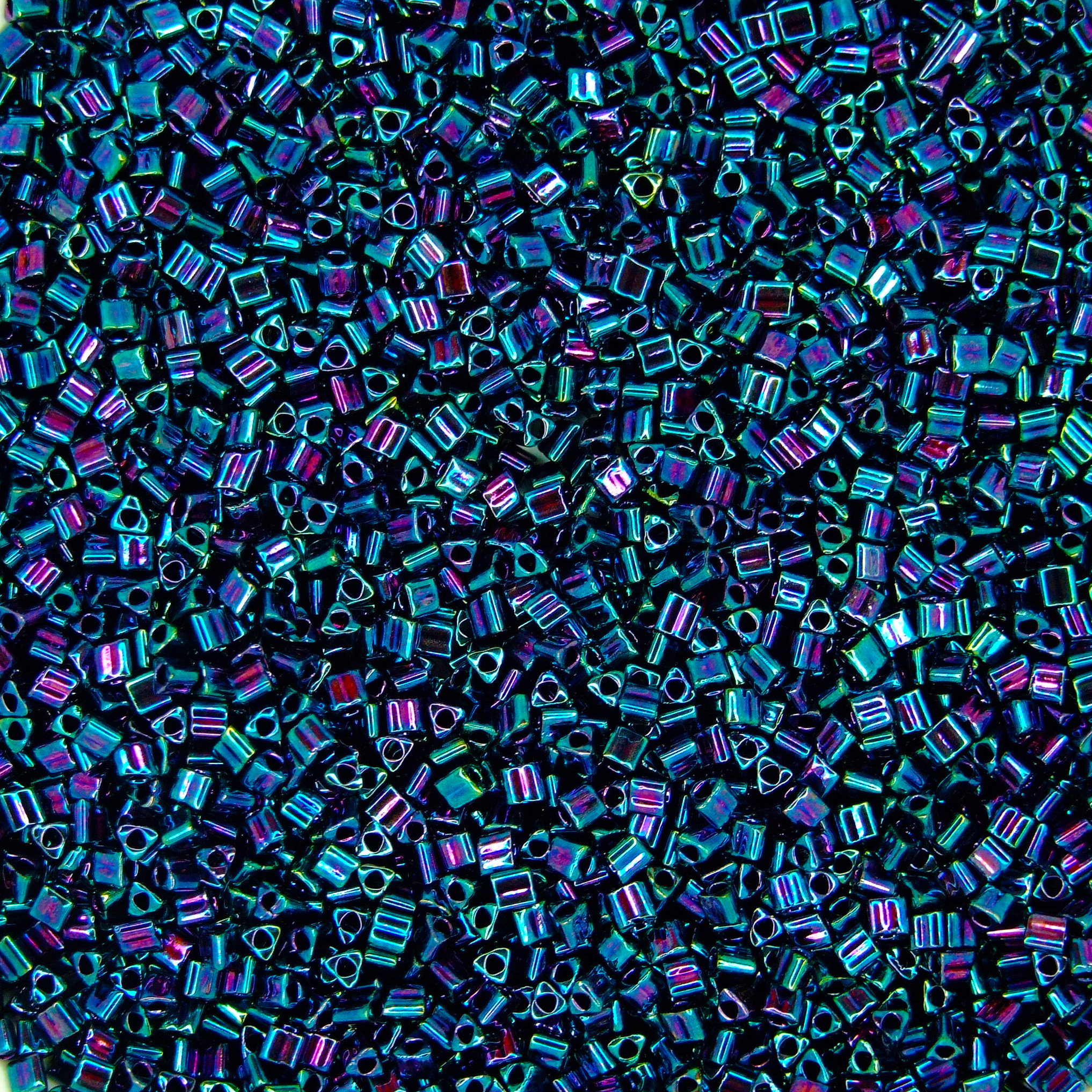 TOHO Triangle Beads 505 Higher Metallic Dragonfly beadsmouse.co.uk
