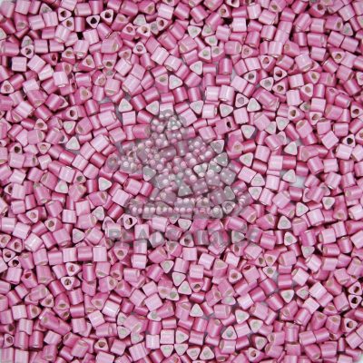 TOHO Triangle Beads 553F Galvanized Matte Vintage Rose beadsmouse.co.uk