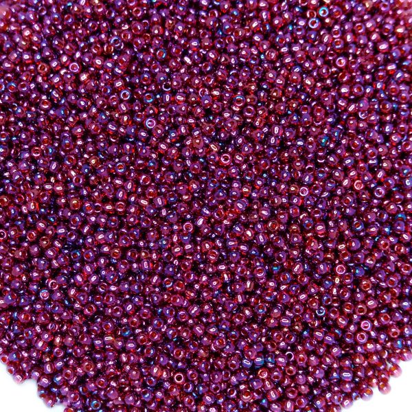 TOHO Seed Beads 332 Gold Lustered Raspberry beadsmouse.co.uk